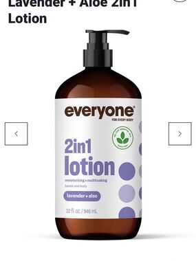 Lavender + Aloe 2-in-1 Lotion — Cream & Purple